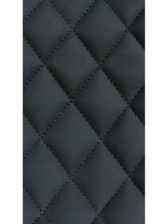 2 baarijakkaran setti Minosa keinonahkaa, musta