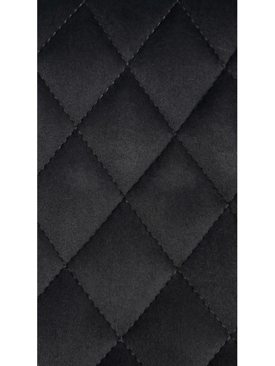 2 baarituolia Minosa velvet, musta 2 baarituolia Minosa velvet, musta