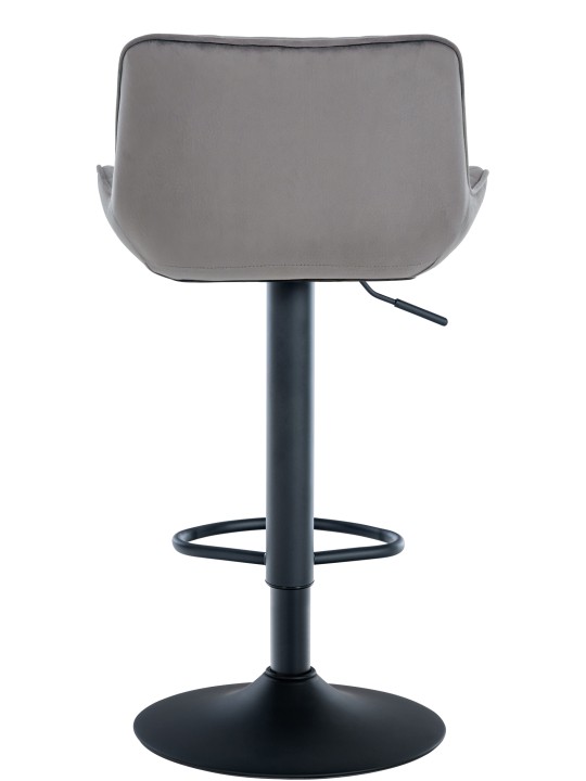 2 baarituolia Minosa velvet, tummanharmaa