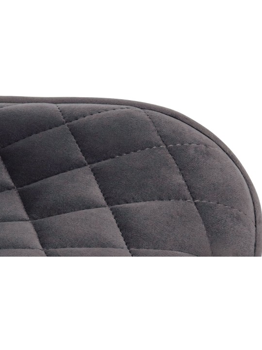 2 baarituolia Minosa velvet, tummanharmaa