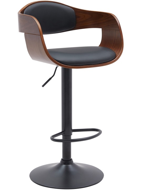 Baarijakkara Kingston B keinonahka, pähkinä/musta Baarijakkara Kingston B keinonahka, pähkinä/musta