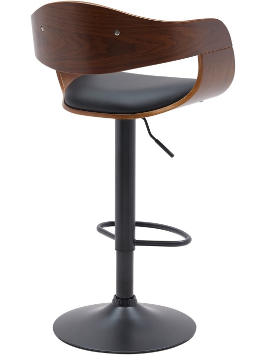 Baarijakkara Kingston B keinonahka, pähkinä/musta Baarijakkara Kingston B keinonahka, pähkinä/musta