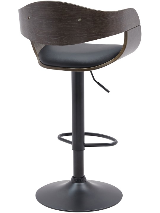 Baarijakkara Kingston B keinonahka, musta/harmaa Baarijakkara Kingston B keinonahka, musta/harmaa