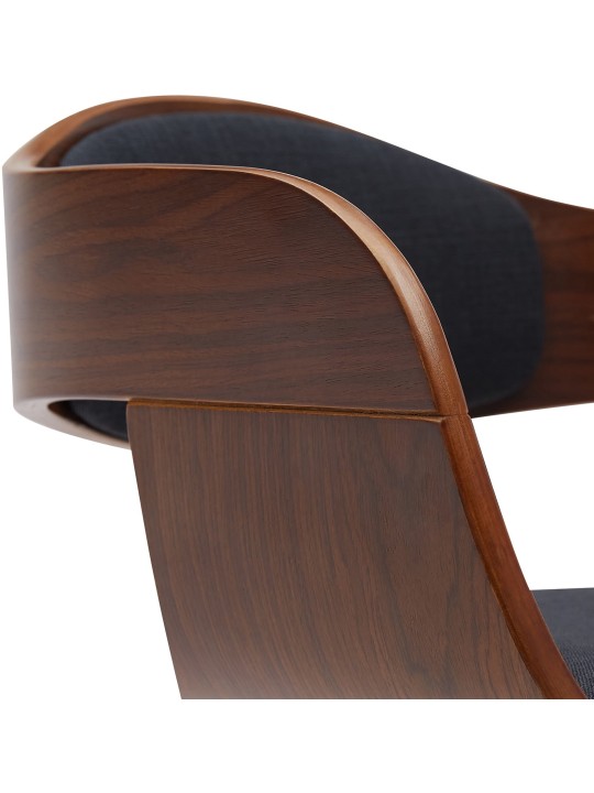 Baarijakkara Kingston B -kangas, pähkinä/musta Baarijakkara Kingston B -kangas, pähkinä/musta