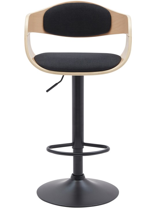 Baarijakkara Kingston B -kangas, luonnonvärinen/musta