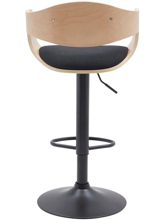 Baarijakkara Kingston B -kangas, luonnonvärinen/musta