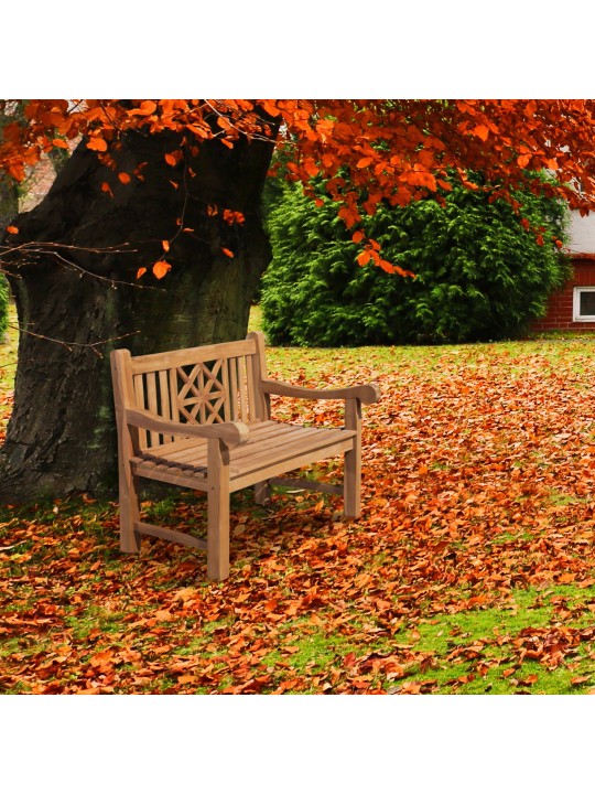 Tiikkipenkki Florida 120 cm, tiikki