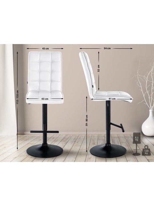 Baarijakkara Peking V2 keinonahka, valkoinen