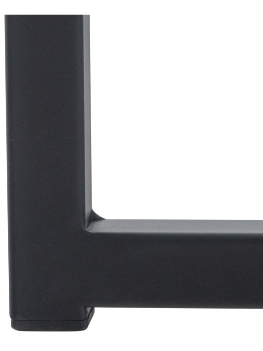 Lounger Avon samettia, musta