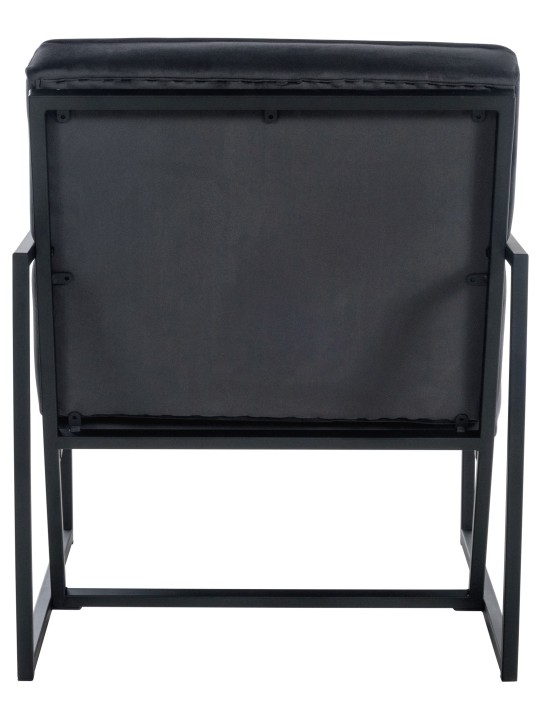 Lounger Avon samettia, harmaa