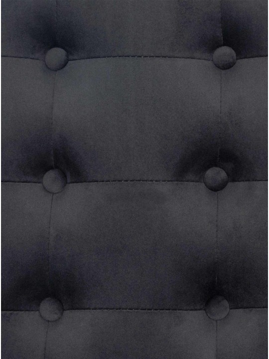 Lounger Avon samettia, harmaa