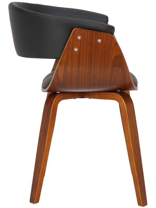 Bruce-tuoli pähkinäkeinonahkaa, musta