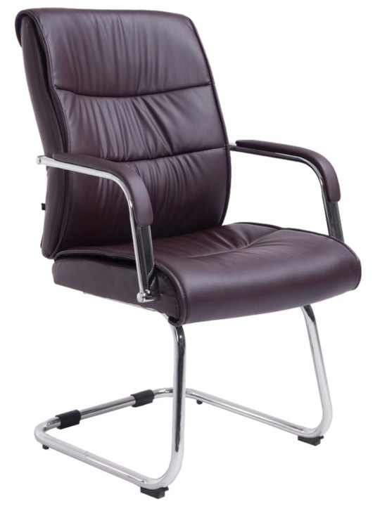 2 vierailijatuolin setti Sievert, ruskea