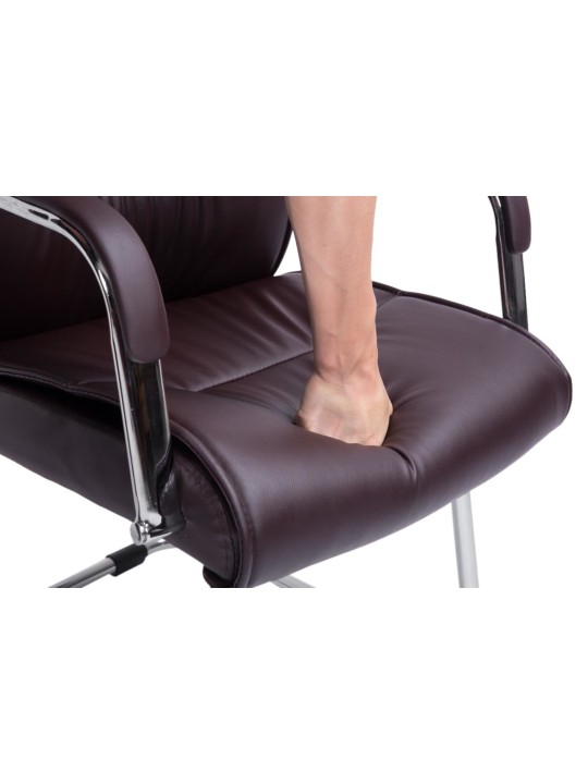 2 vierailijatuolin setti Sievert, ruskea