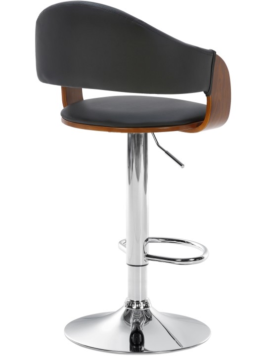 Baarijakkara Nilse tekonahka kromi, pähkinä/musta