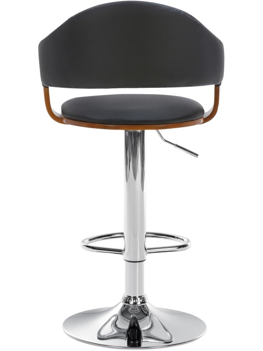 Baarijakkara Nilse tekonahka kromi, pähkinä/musta