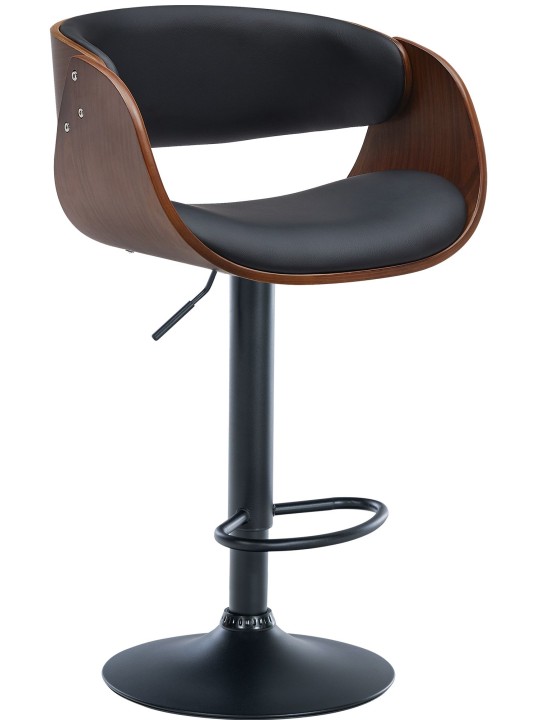 Baarijakkara Portmore keinonahka, pähkinä/musta