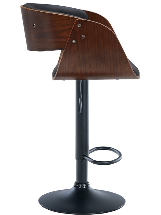 Baarijakkara Portmore keinonahka, pähkinä/musta