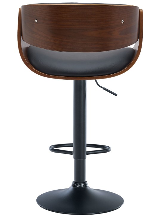 Baarijakkara Portmore keinonahka, pähkinä/musta