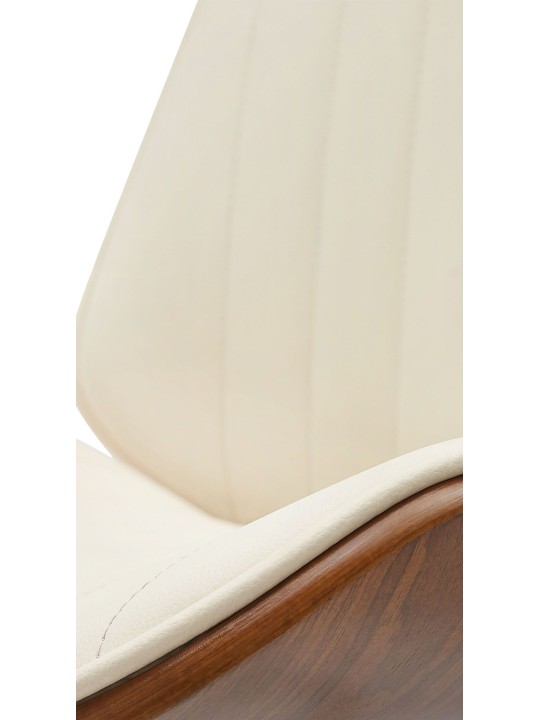 Baarijakkara Nova keinonahka, pähkinä/kermanvärinen