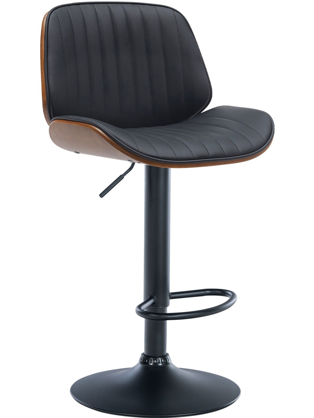 Baarijakkara Nova keinonahka, pähkinä/musta