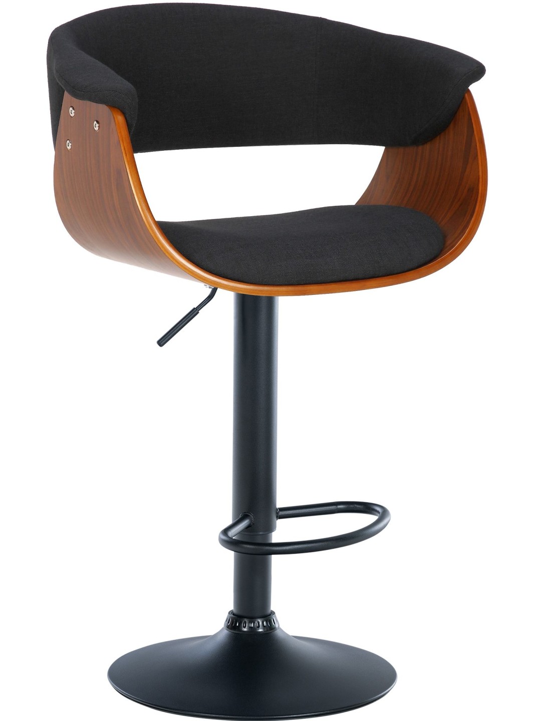 Baarijakkara Vestal kangas, pähkinä/musta