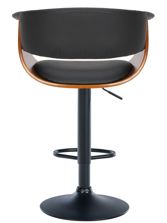 Baarijakkara Vestal keinonahka, pähkinä/musta