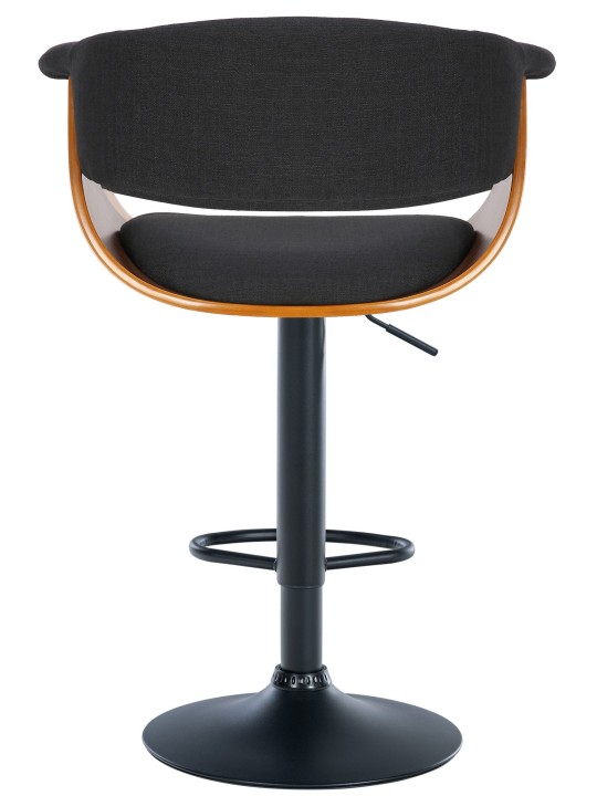 Baarijakkara Vestal kangas, pähkinä/musta