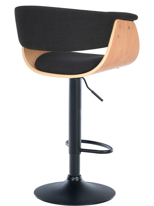 Baarijakkara Vestal kangas, luonnonvärinen/musta