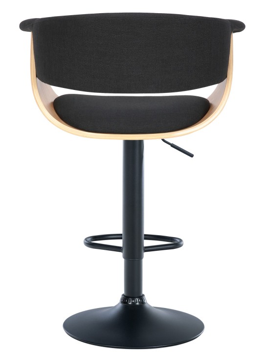 Baarijakkara Vestal kangas, luonnonvärinen/musta