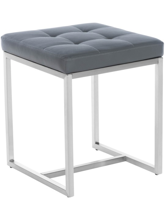 2 jakkaran setti Barci, harmaa