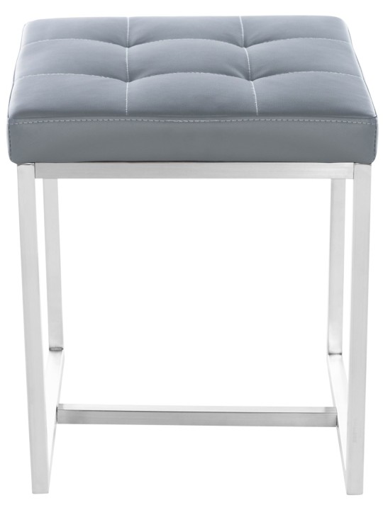 2 jakkaran setti Barci, harmaa