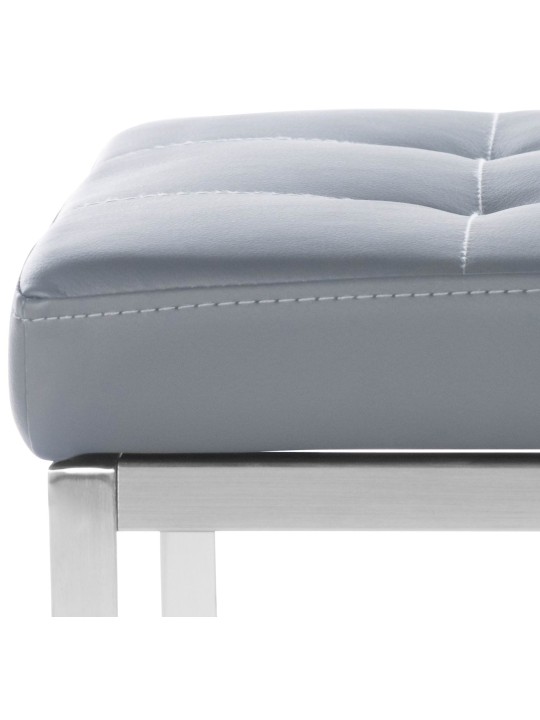 2 jakkaran setti Barci, harmaa