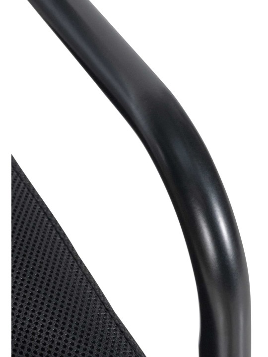 Denny vierailijatuoli, musta