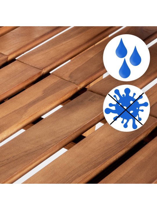 Tiikkipenkki Luka 150 cm, tiikki