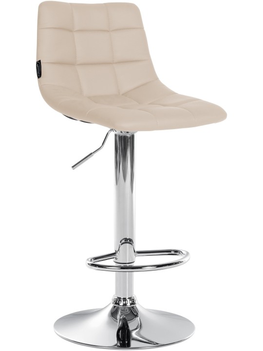 Baarijakkara Jerry keinonahka kromi, kermanvärinen