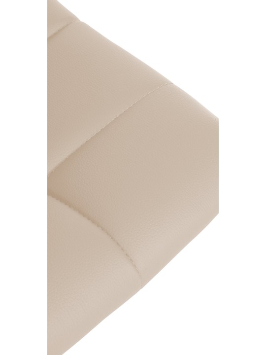 Baarijakkara Jerry keinonahka kromi, kermanvärinen