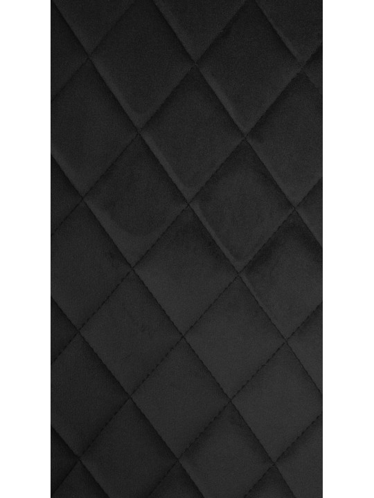 Tuoli Telde samettia, musta