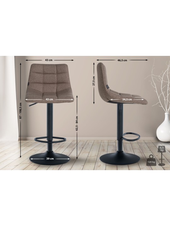 Baarijakkara Jerry kangas, taupe