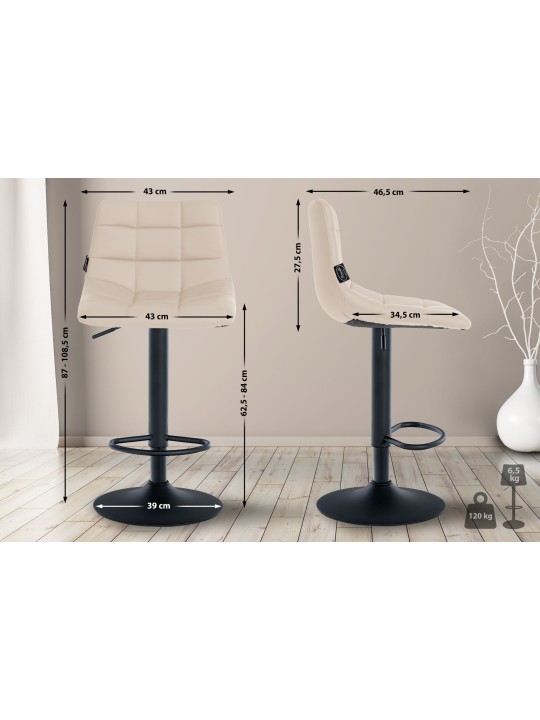 Baarijakkara Jerry keinonahka, kermanvärinen