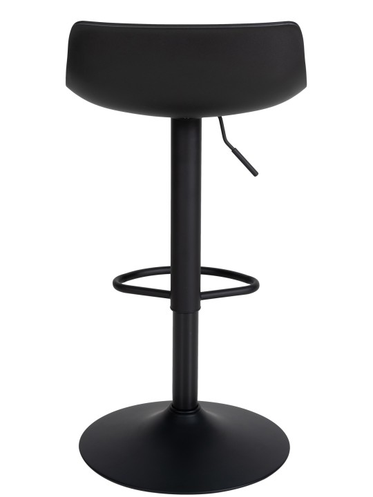 2 baarijakkaran setti Aveiro keinonahkaa, musta