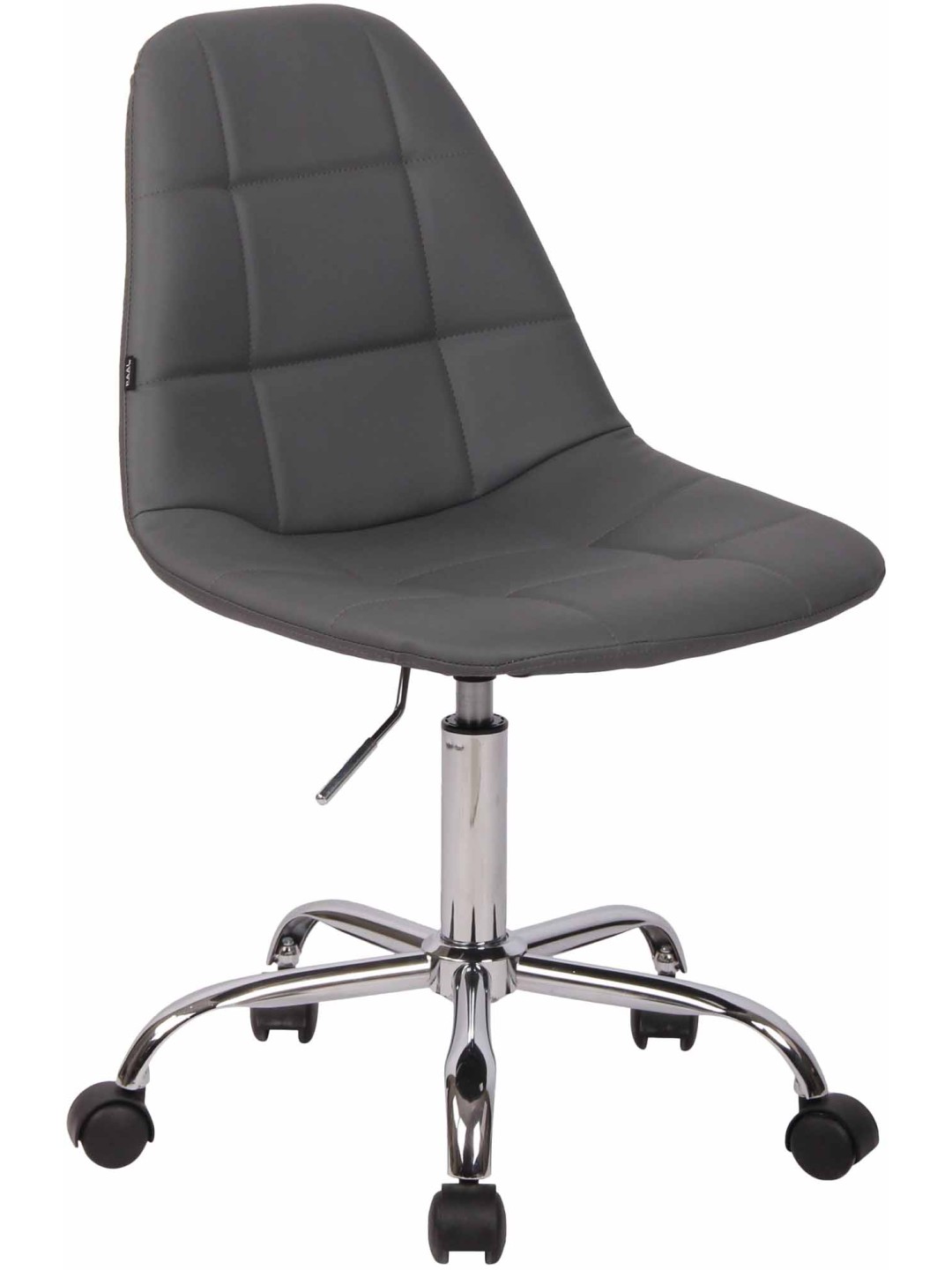 Työtuoli Reims keinonahkaa, harmaa