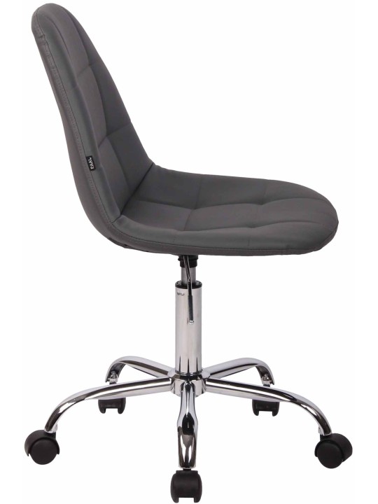 Työtuoli Reims keinonahkaa, harmaa