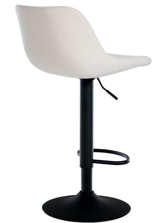 Baarijakkara loft samettia, kermanvärinen