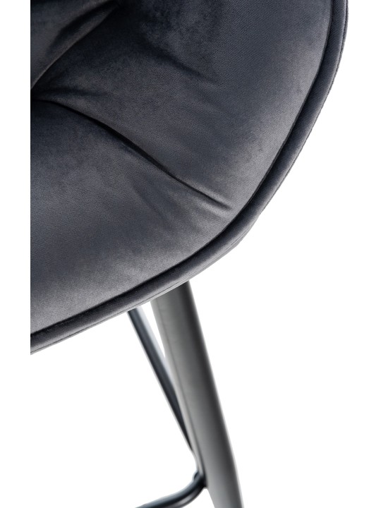 Baarijakkara Gibson 76 samettia, tummanharmaa