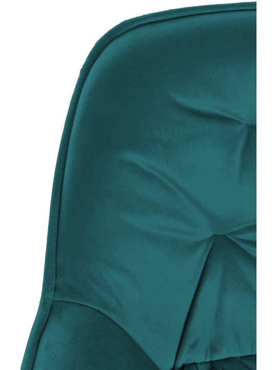 2 baarituolia Gibson 76 velvet, tummanvihreä