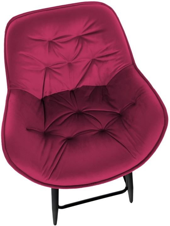 2 baarituolia Gibson 76 velvet, liila