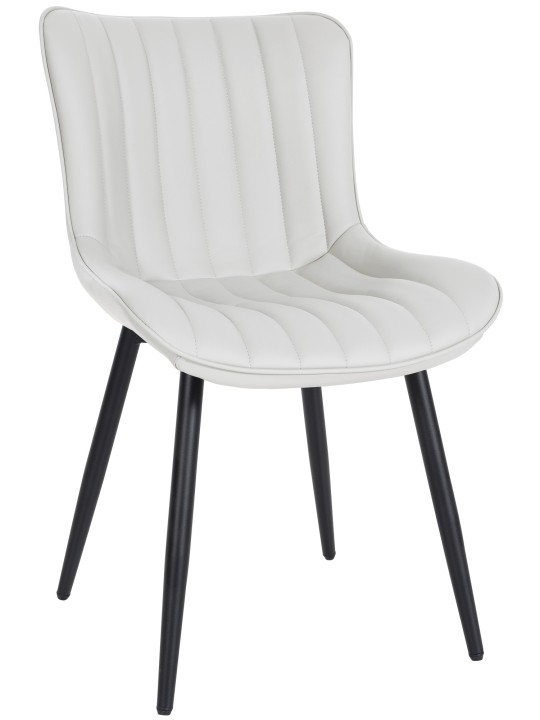 Largo keinonahkainen tuoli, valkoinen