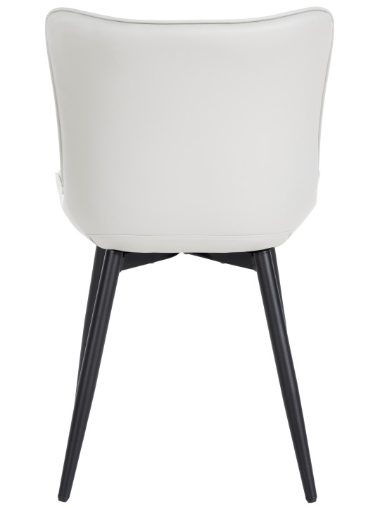 Largo keinonahkainen tuoli, valkoinen