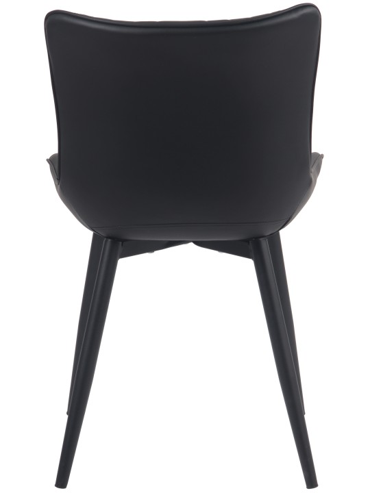 Brady keinonahkainen tuoli, musta